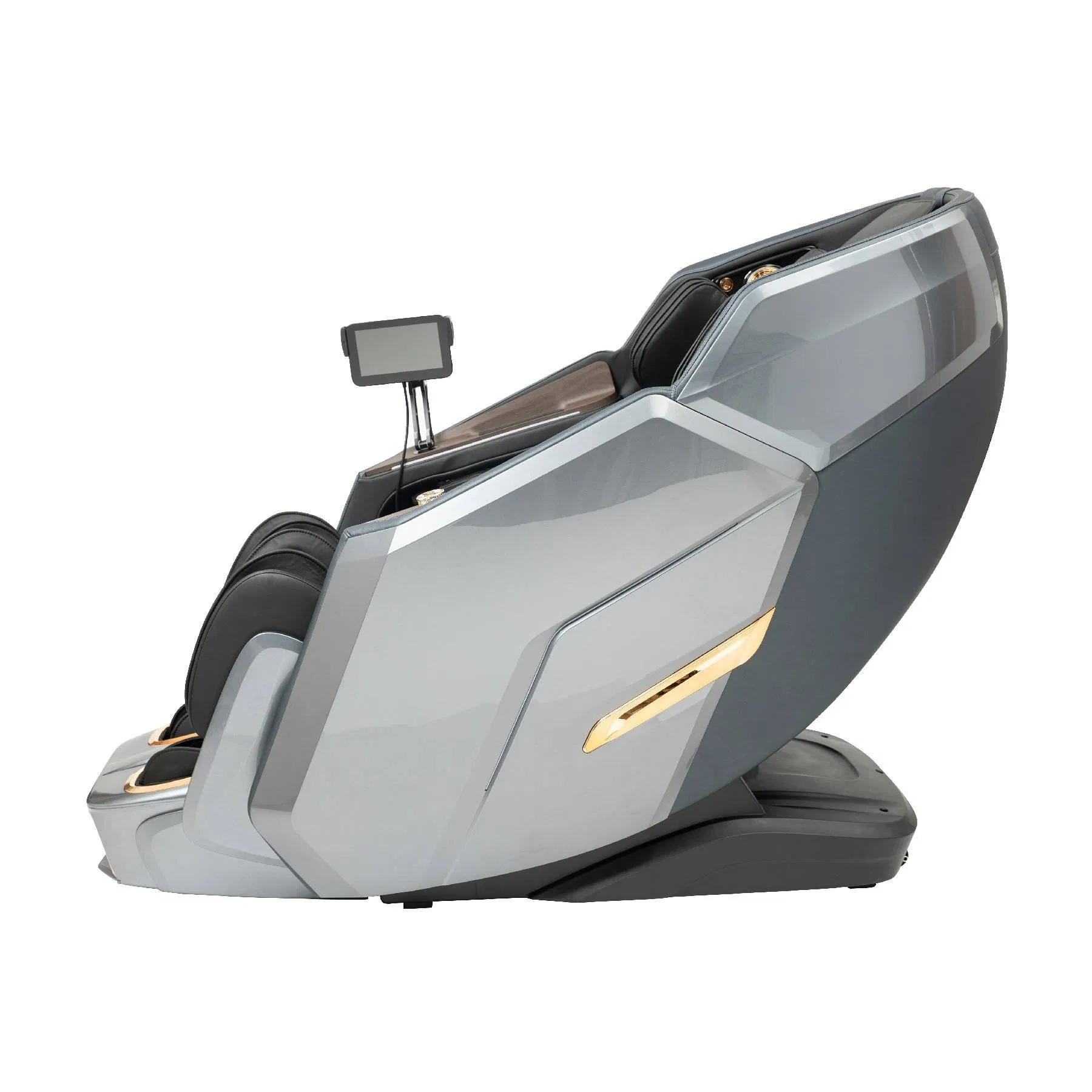 Recliner Massage Chair SL Track 4D Manipulator Full Body Airbags Heating Zero Gravity Adjustable Angle for Sitting and Lying Relaxation