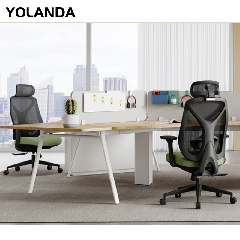 Yolanda China Wholese Modern Ergonomic Mesh Office Chair Swivel Comfortable Big Size Heavy-Duty Chairs for Office Furniture