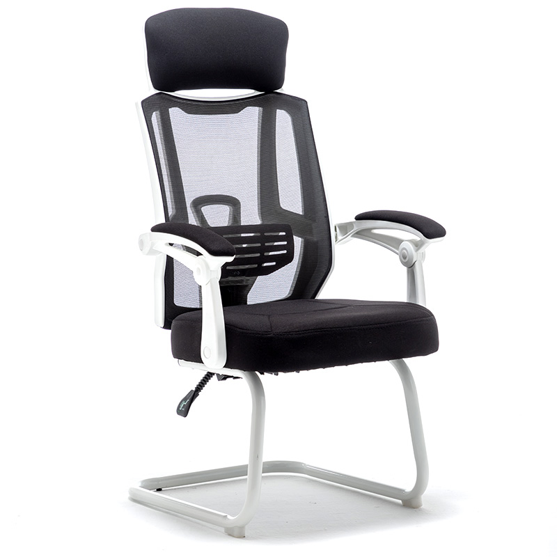 Big and Tall Adjustable-Back Reclining Office Executive Fixed Mesh Chair with Footrest