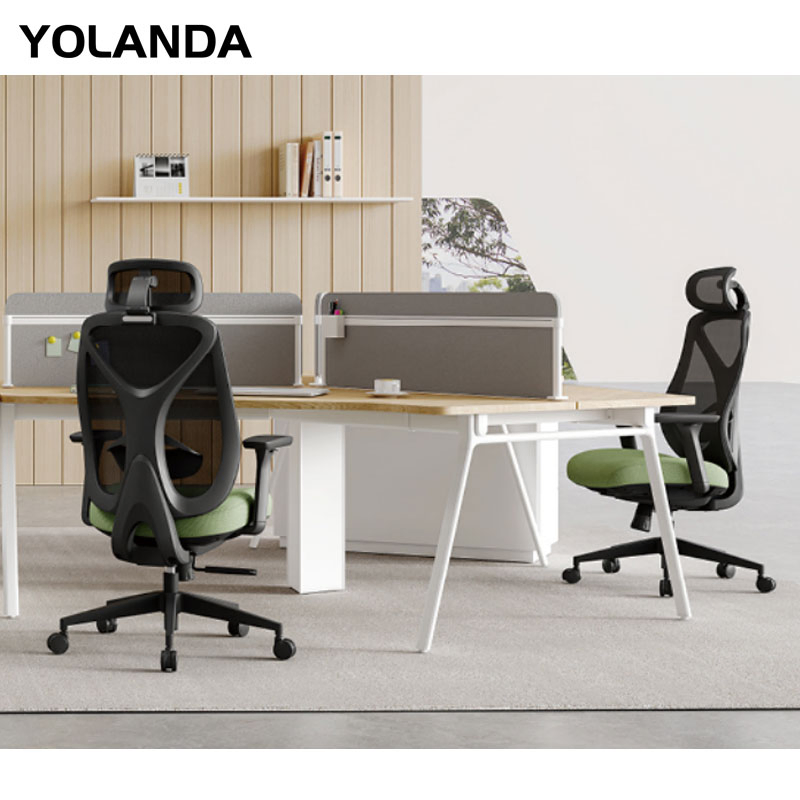 Yolanda China Wholese Modern Ergonomic Mesh Office Chair Swivel Comfortable Big Size Heavy-Duty Chairs for Office Furniture