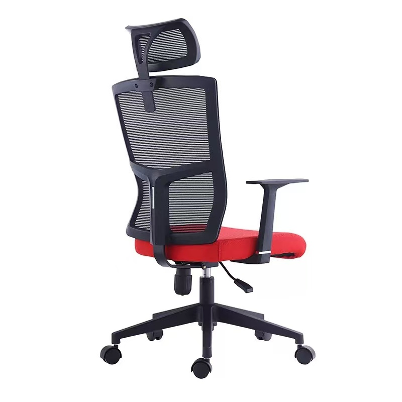 Factory Outlet Luxury Lumbar Back Support Office Chair Comfortable Sponge Seat and Mesh Back Cushion Task Chair Adjustable Chair