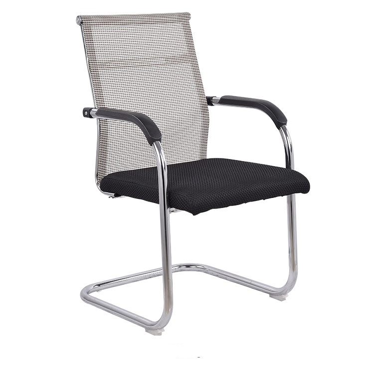 Ergonomic Chair Without Wheels Office Guest Cantilever Armchair 4009