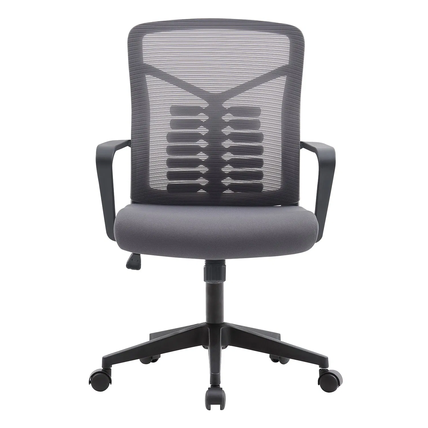 Ergonomic Adjustable Height Swivel Computer Task Mesh Chair with Lumbar Support