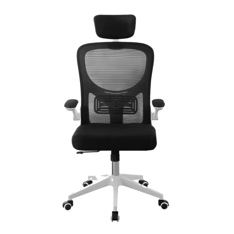 Wholesale with Wheels/Headrest High Back Lift Revolving Adjustable Mesh Swivel/Ergonomic Office Chair for Executive/Boss/Staff/Director/Computer/Home