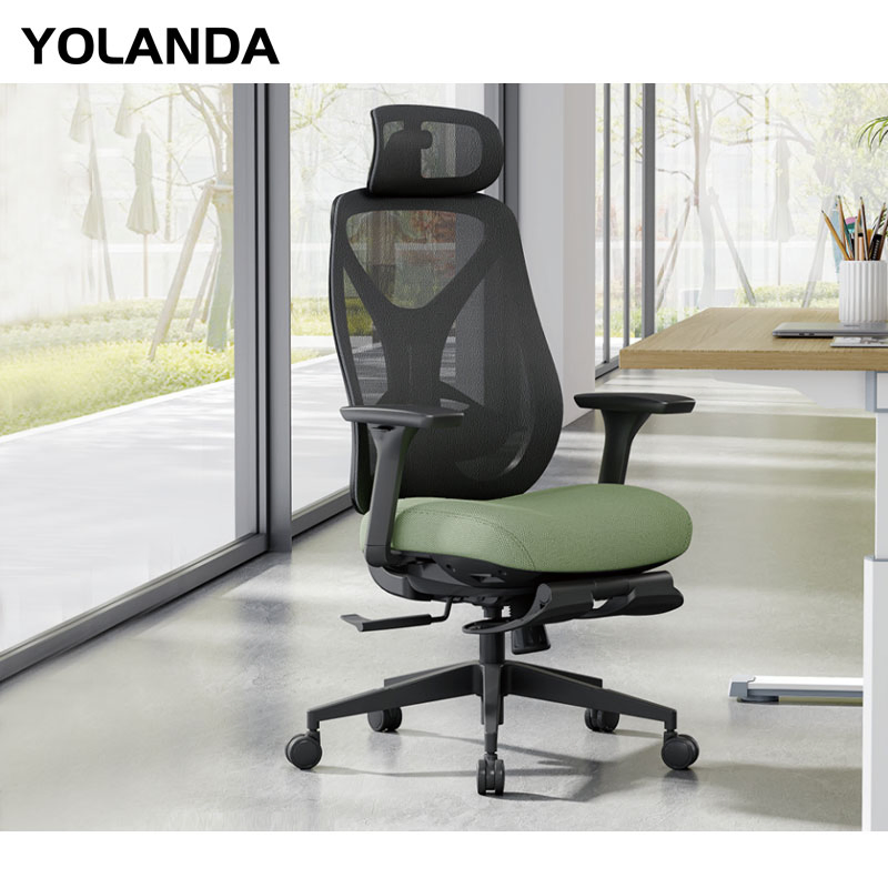 Yolanda China Wholese Modern Ergonomic Mesh Office Chair Swivel Comfortable Big Size Heavy-Duty Chairs for Office Furniture
