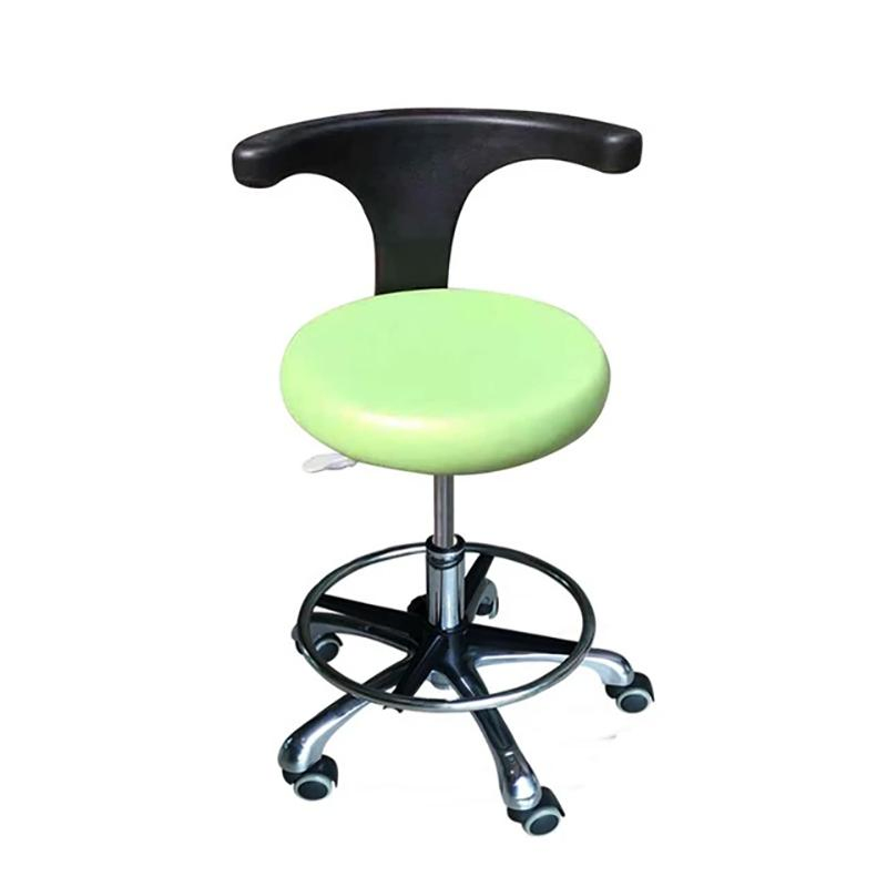 Portable Rotating Soft Sponge Doctor Nurse Stool Dentist Chair Hospital Furniture Chair with PU Seat Cushion