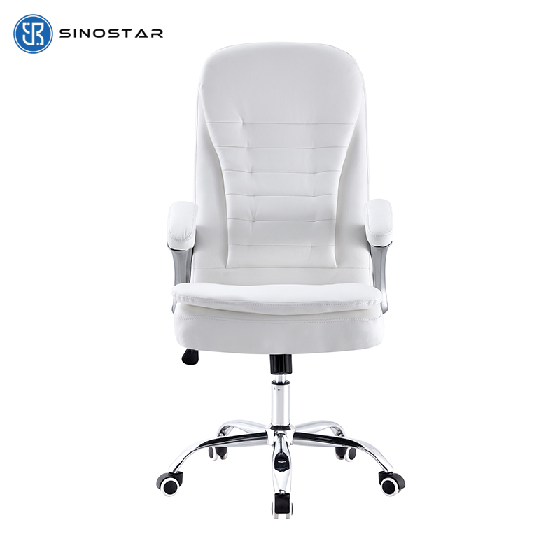 Modern Managerial Swivel Chair for Professional Workspaces with Ergonomic Support