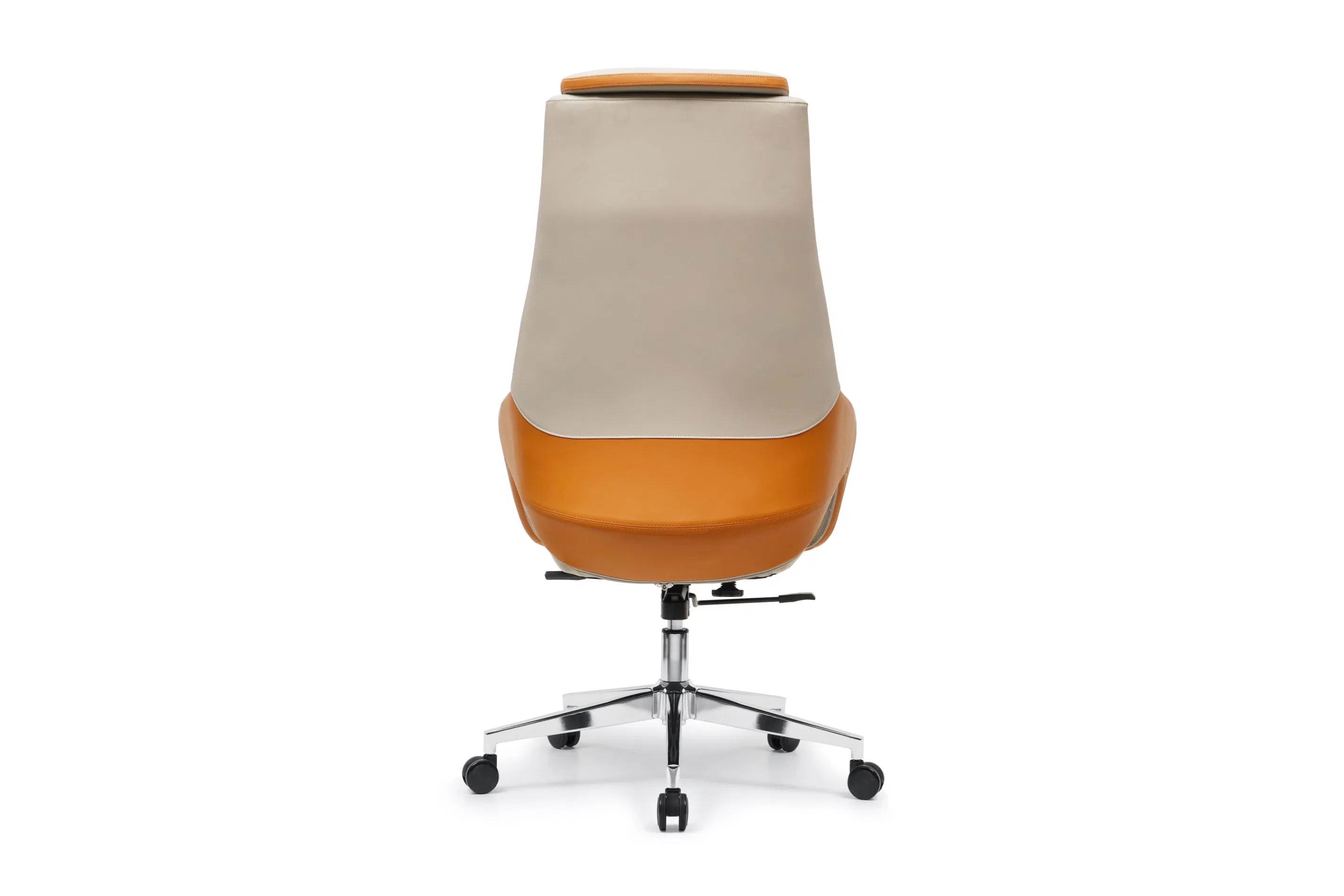 Ergonomic Leather Boss Chair Comfortable Office Chairs Managerial Executive Chairs