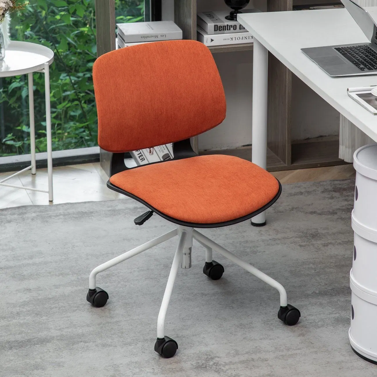 PP Plastic Armless MID-Back Task Chair