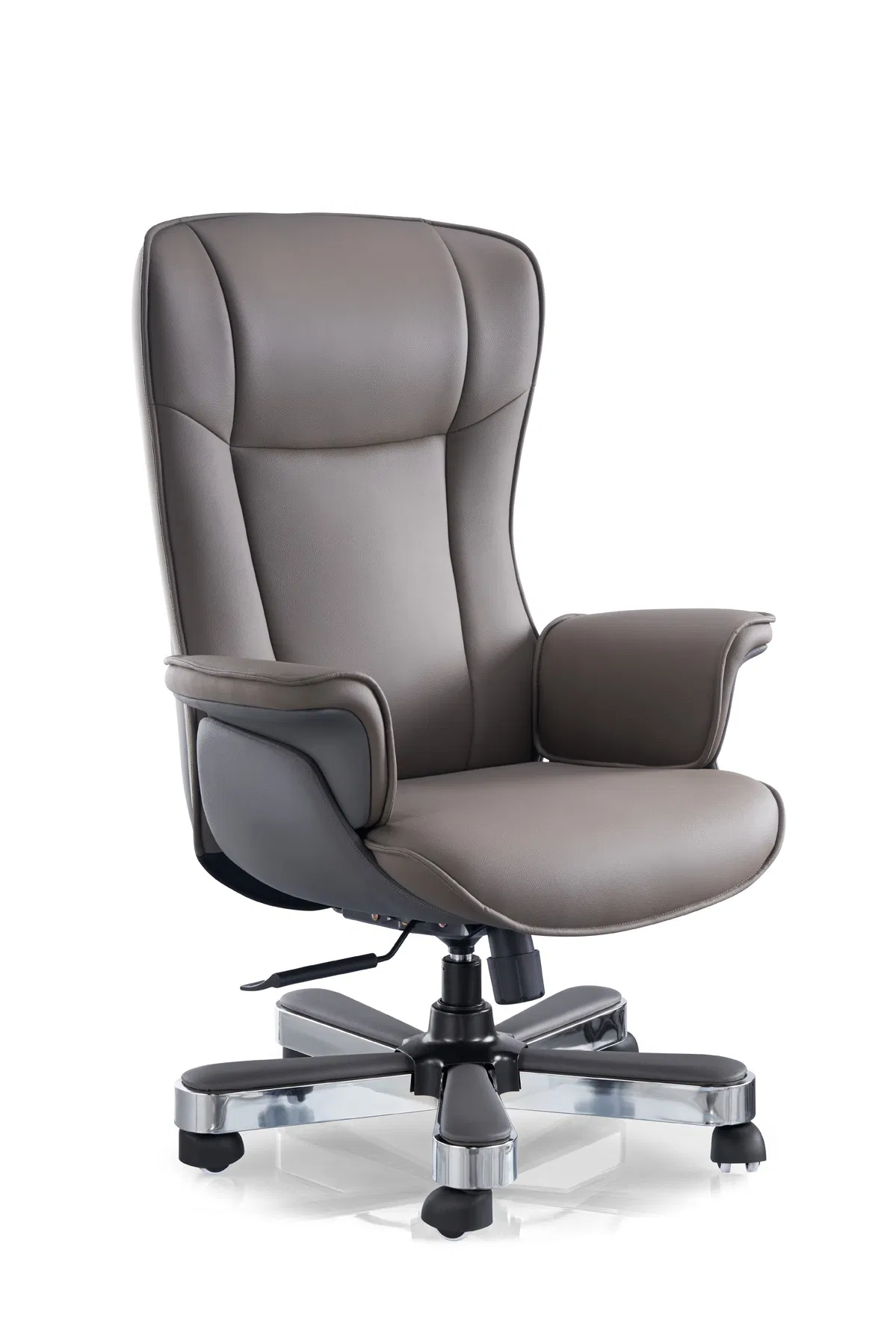Luxury Office Furniture Big and Tall Modern Heavy Duty Ergonomic PU Leather Recliner Swivel Executive Chair for Manager Boss