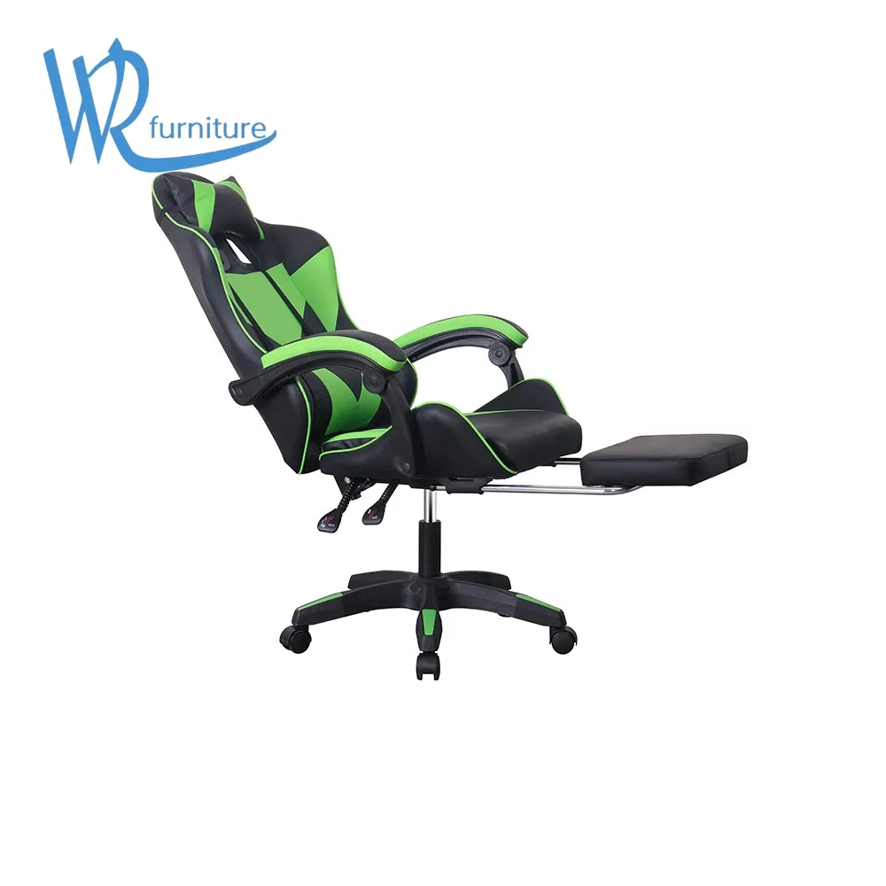 Home Office Ergonomic Gaming Chair with Adjustable Headrest and Lumbar Support
