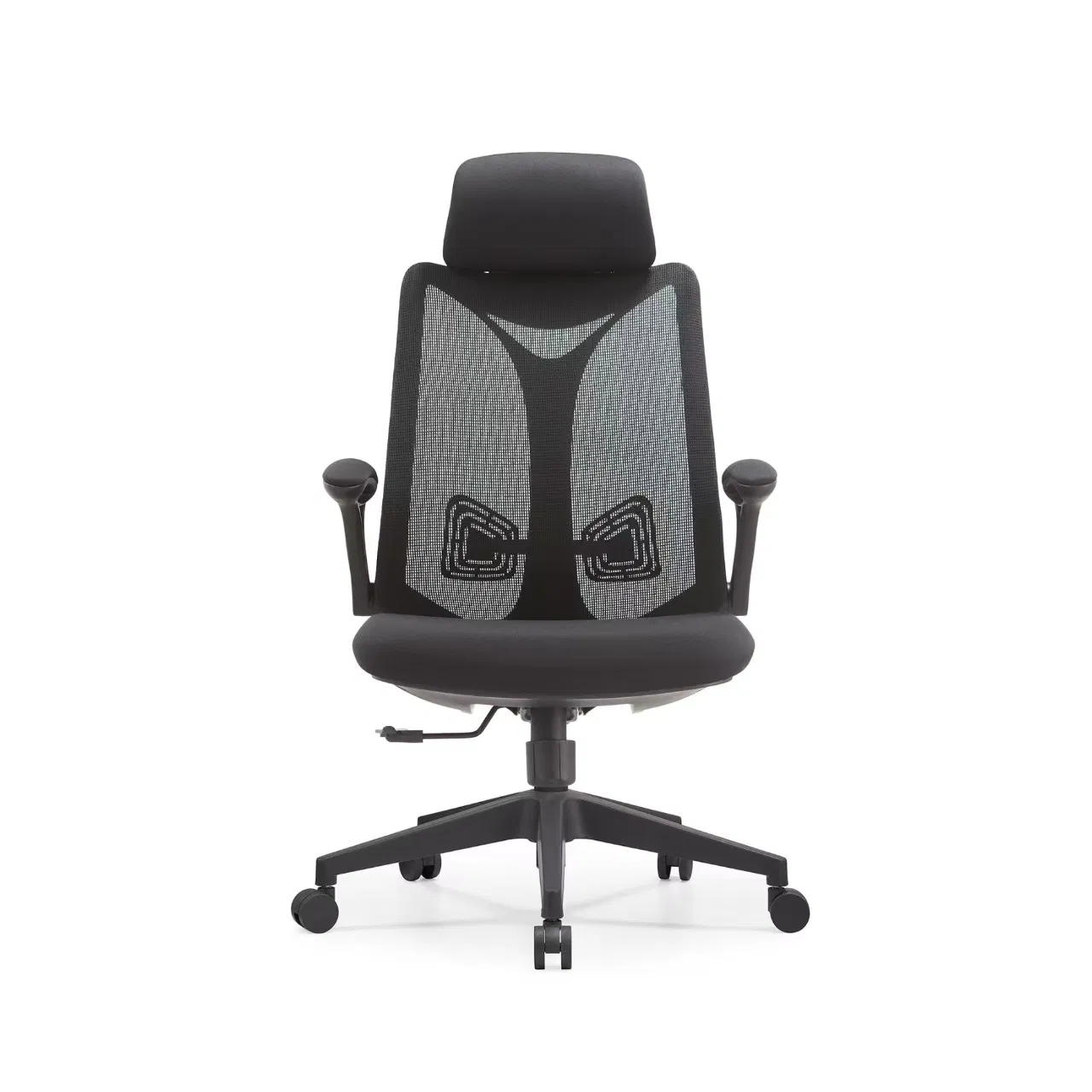 Adjustable Ergonomic Mesh Office Chair with High Back with Headrest and Breathable Cotton Seat