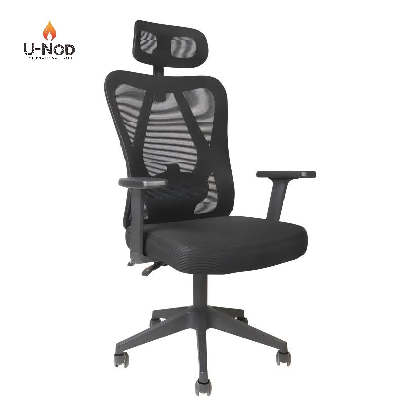 Wholesale Mesh High Back Office Chair Popular Adjustable Height Desk Chair for Office