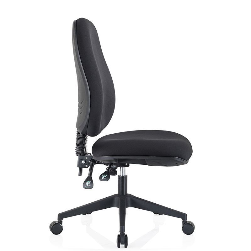Good Quality MID Back Armless Home Office Desk Task Comfortable Chairs with Padded Back