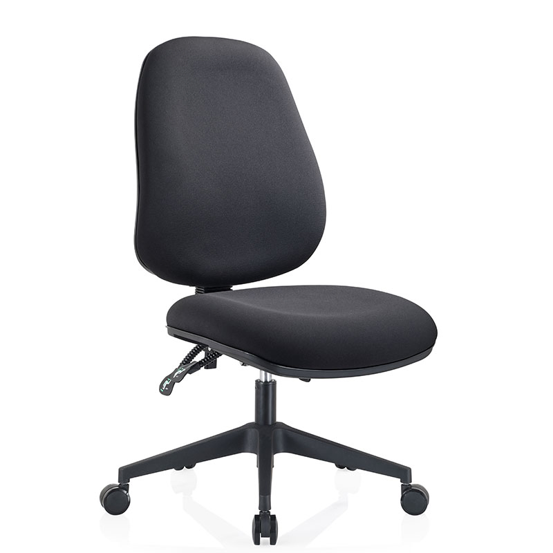 Good Quality MID Back Armless Home Office Desk Task Comfortable Chairs with Padded Back