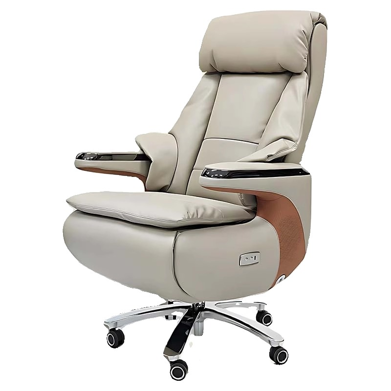 Smart Boss Luxury Leather Big and Tall Massage Executive Office Chair for Office