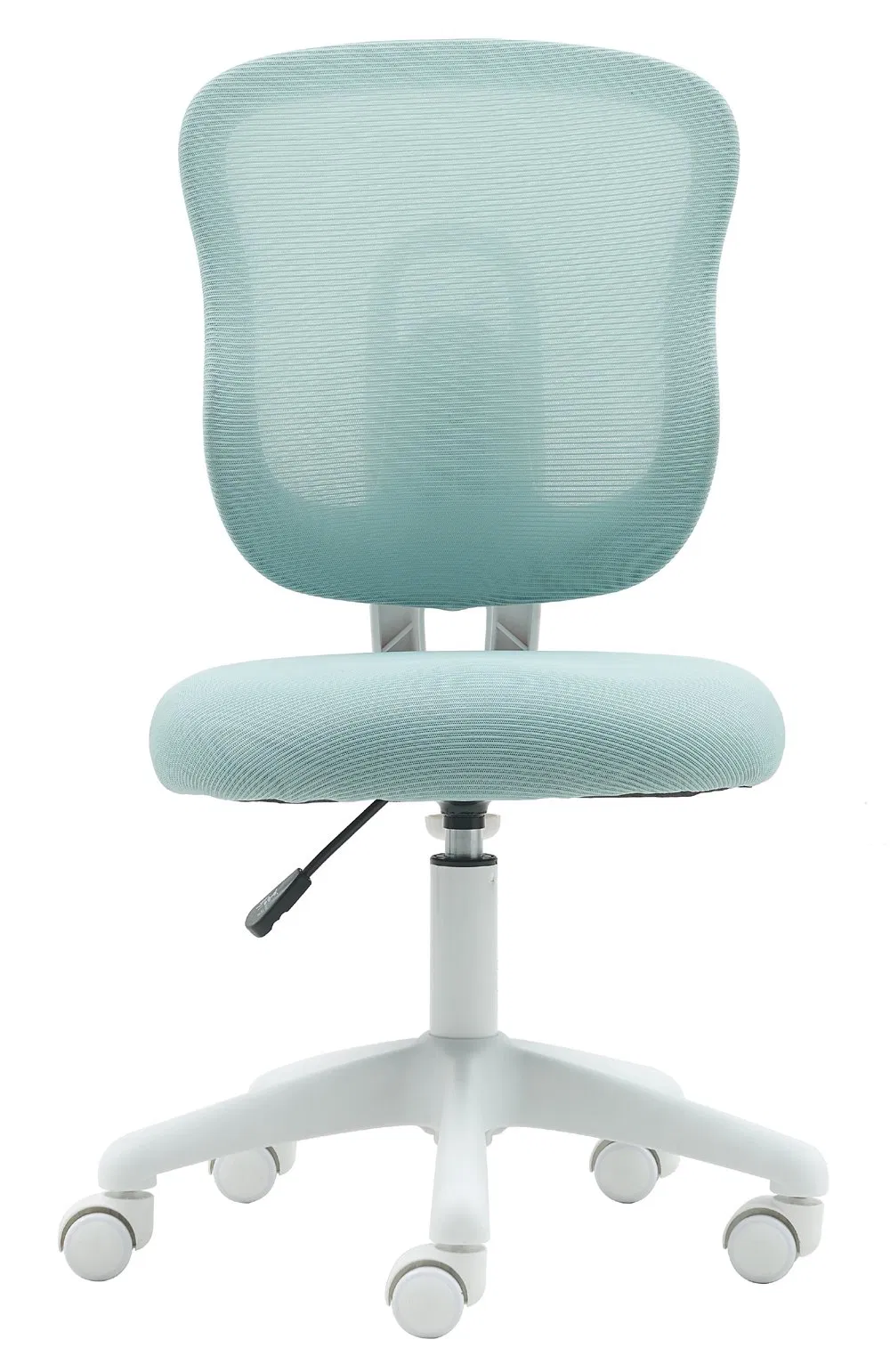 Kids Desk Chair, Adjustable Children Study Chair, Swivel Armless Mesh Task Office Chair, Computer Desk Chair with Adjustable Height &amp; Lumbar Support (blue)