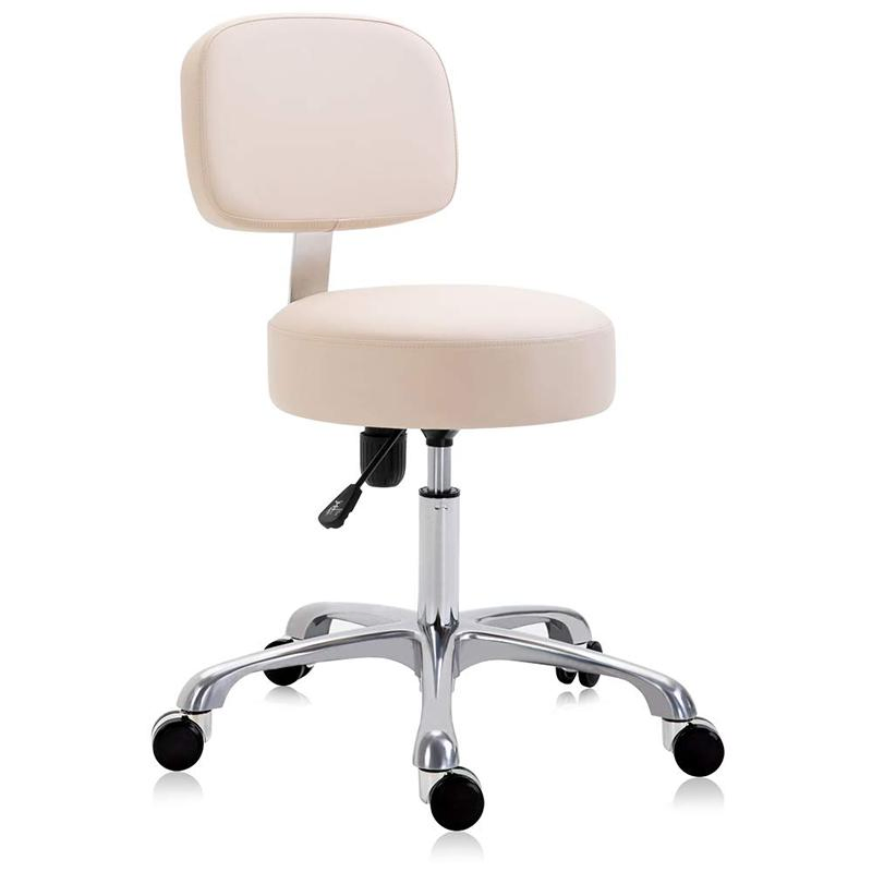 Portable Rotating Soft Sponge Doctor Nurse Stool Dentist Chair Hospital Furniture Chair with PU Seat Cushion