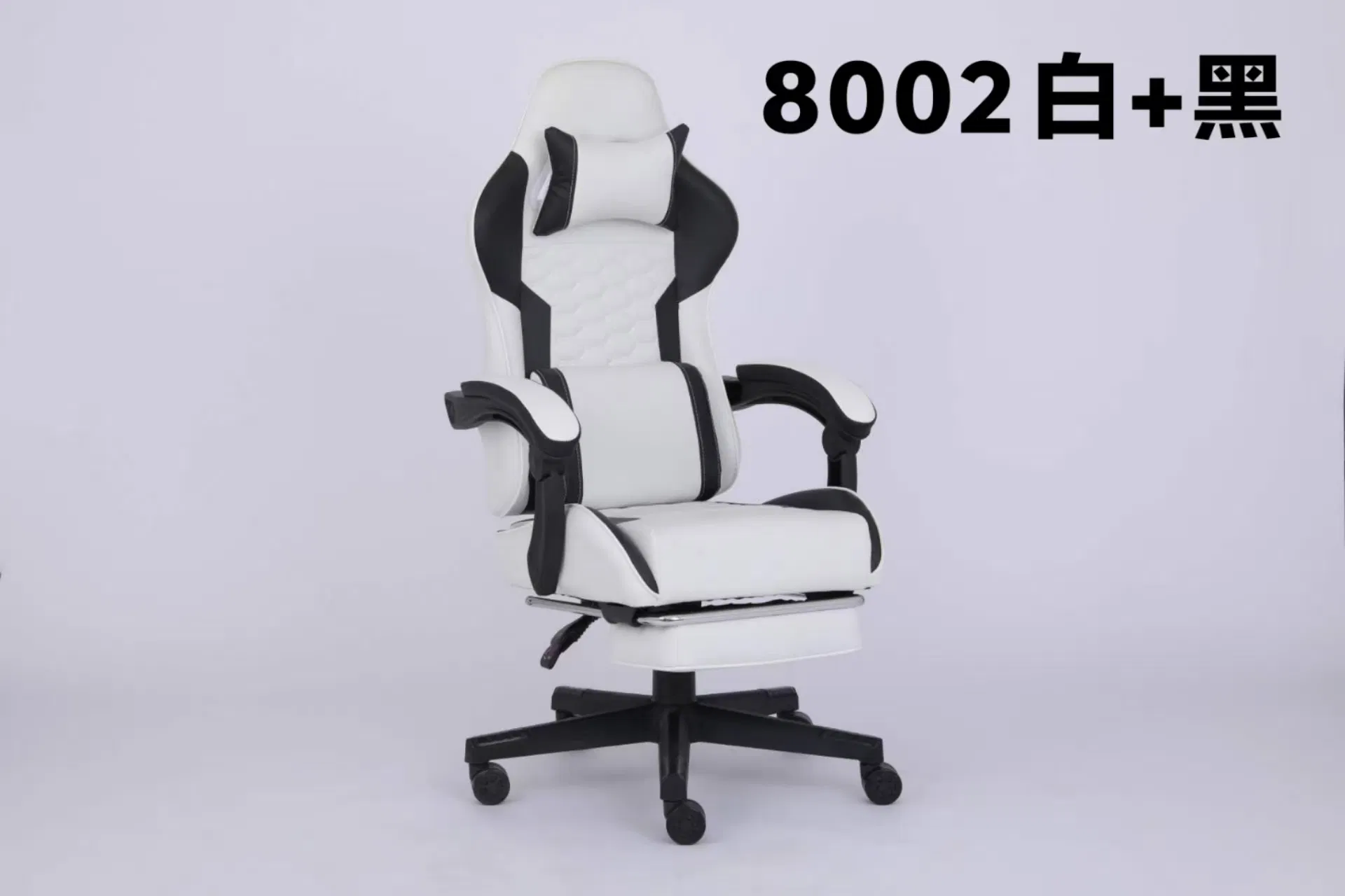 Premium Ergonomic Gaming Chair with Adjustable Leather and Leathaire Fabric