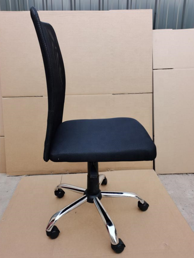 Wholesale Cheap Price Hot Sale Model Modern Simple Armless Wheels Design Full Mesh Fabric Back Ergonomic Mesh Office Chairs