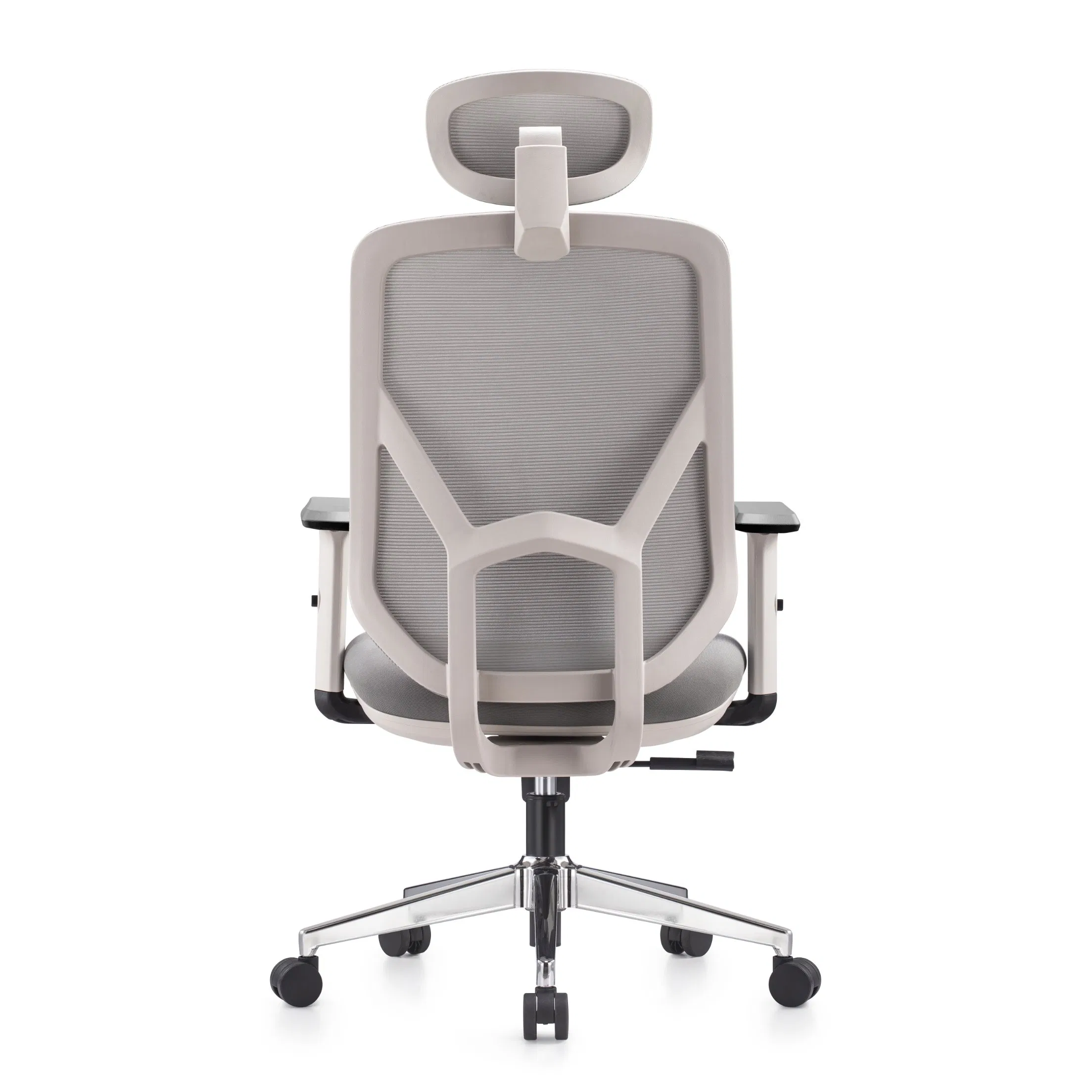 Heavy Duty High Back Home Designer Medical Clerk Office Chair Wholesale China Grey Frame MID Back Mesh Fabric Chair Office Manager Furniture