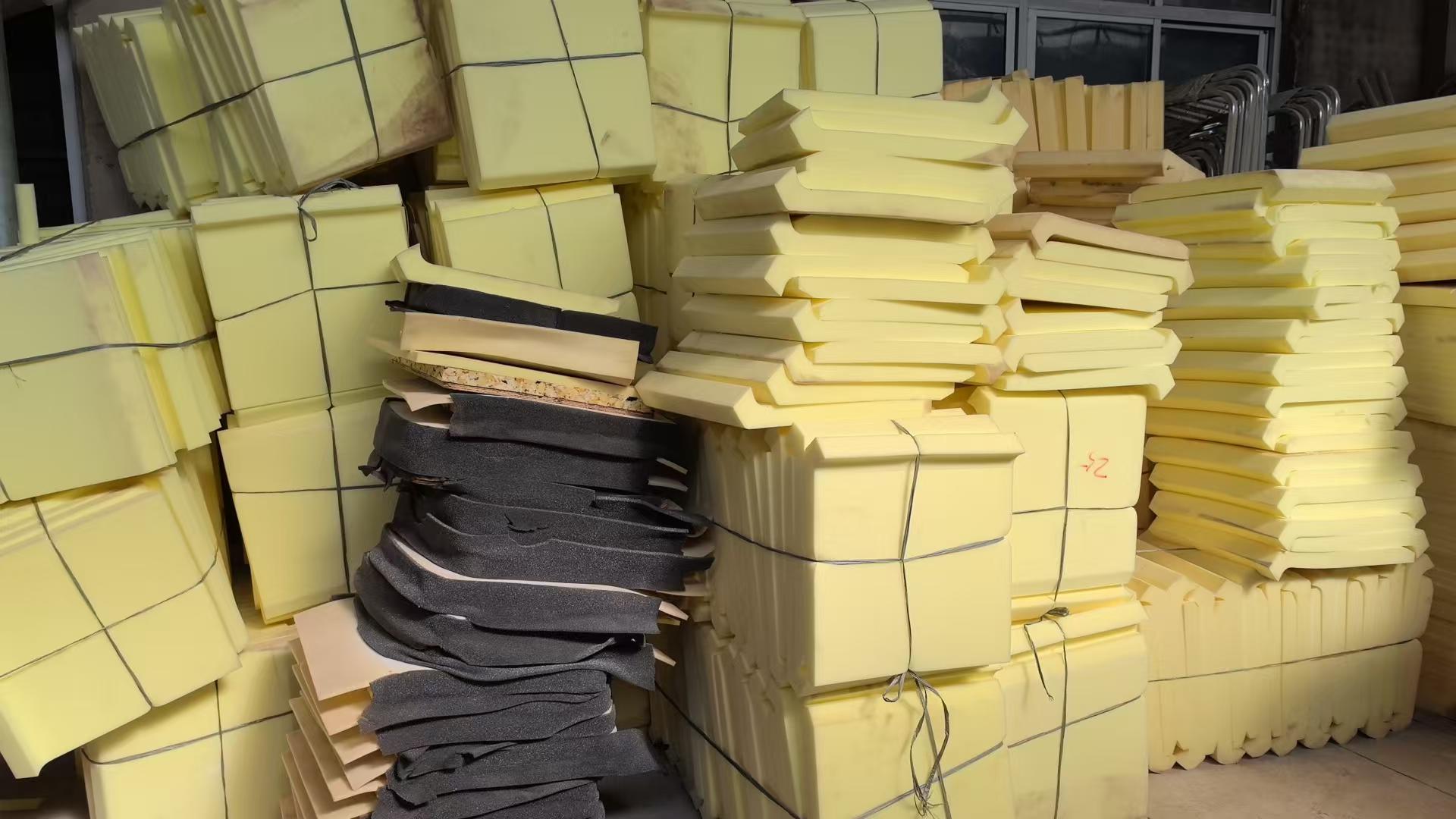 WorkX Chair factory - Raw material storage and preparation