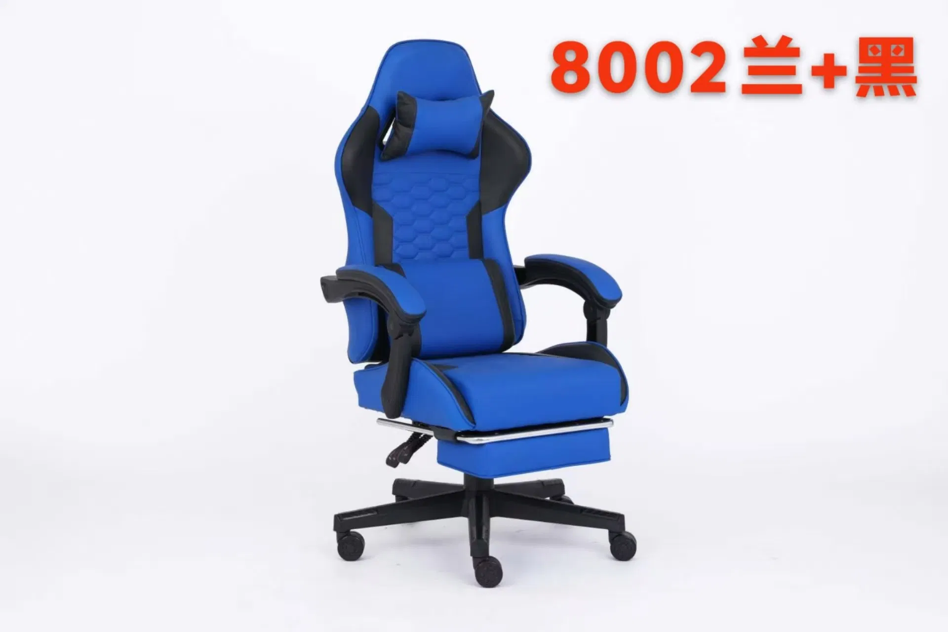 Premium Ergonomic Gaming Chair with Adjustable Leather and Leathaire Fabric