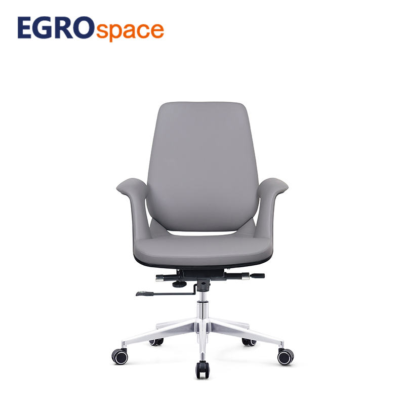Egrospace Executive Conference Standard Furniture Wheel Modern Office Visitor Leather Ergonomic Chair
