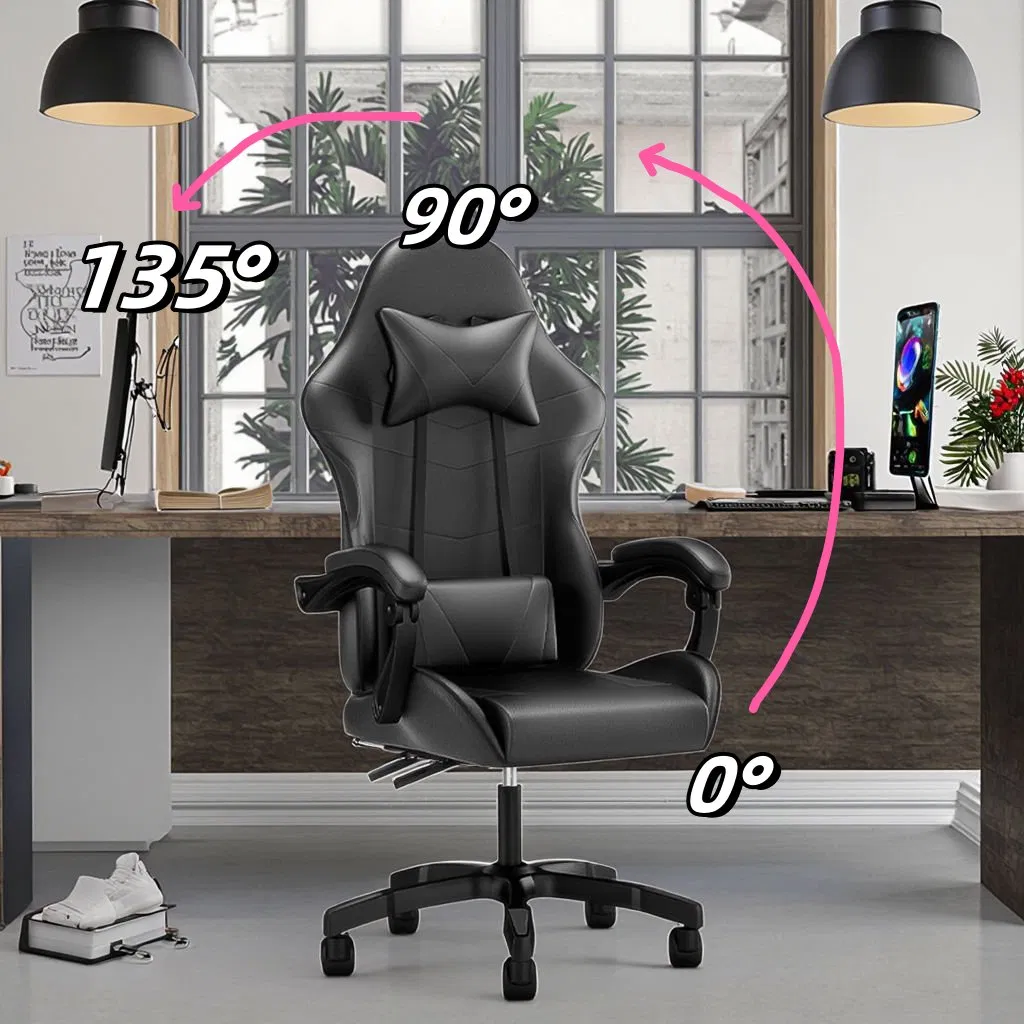High Quality Customized Ergonomic Design Game Chair for Prolonged Sitting Without Fatigue