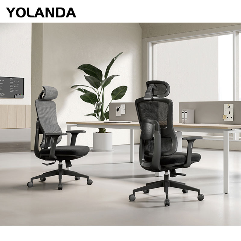 Yolanda Modern &amp; Stylish Ergonomic Office Chair for Home &amp; Office Comfortable &amp; for Long Sitting &amp; Leisure Training Meetings