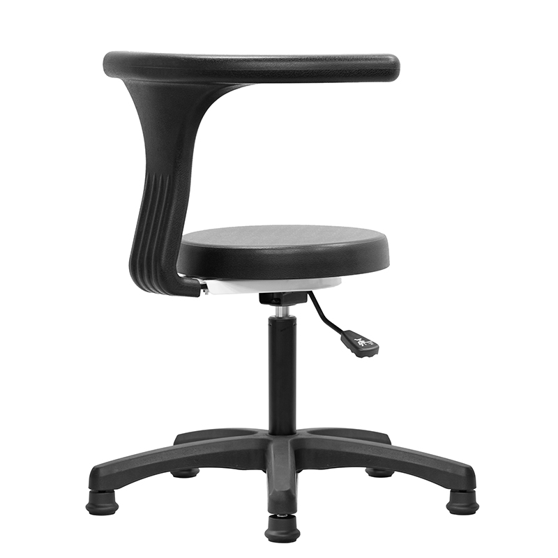Laboratory Furniture Office Metal Adjustable Stool, Lab Stool ESD Chair Cushion Anti-Static Chair