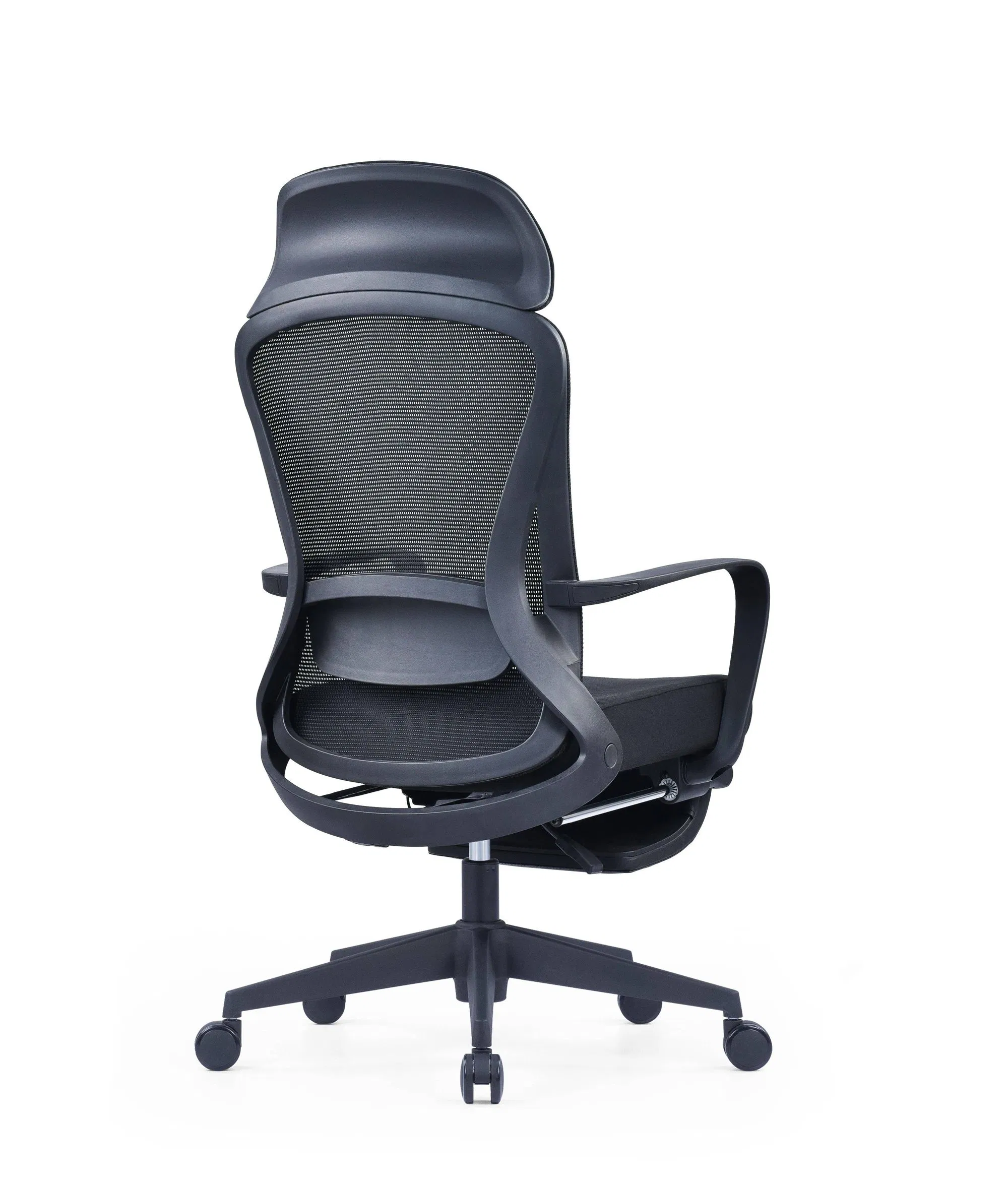 Breathable Mesh Recliner Desk Chair with Adjustable Headrest
