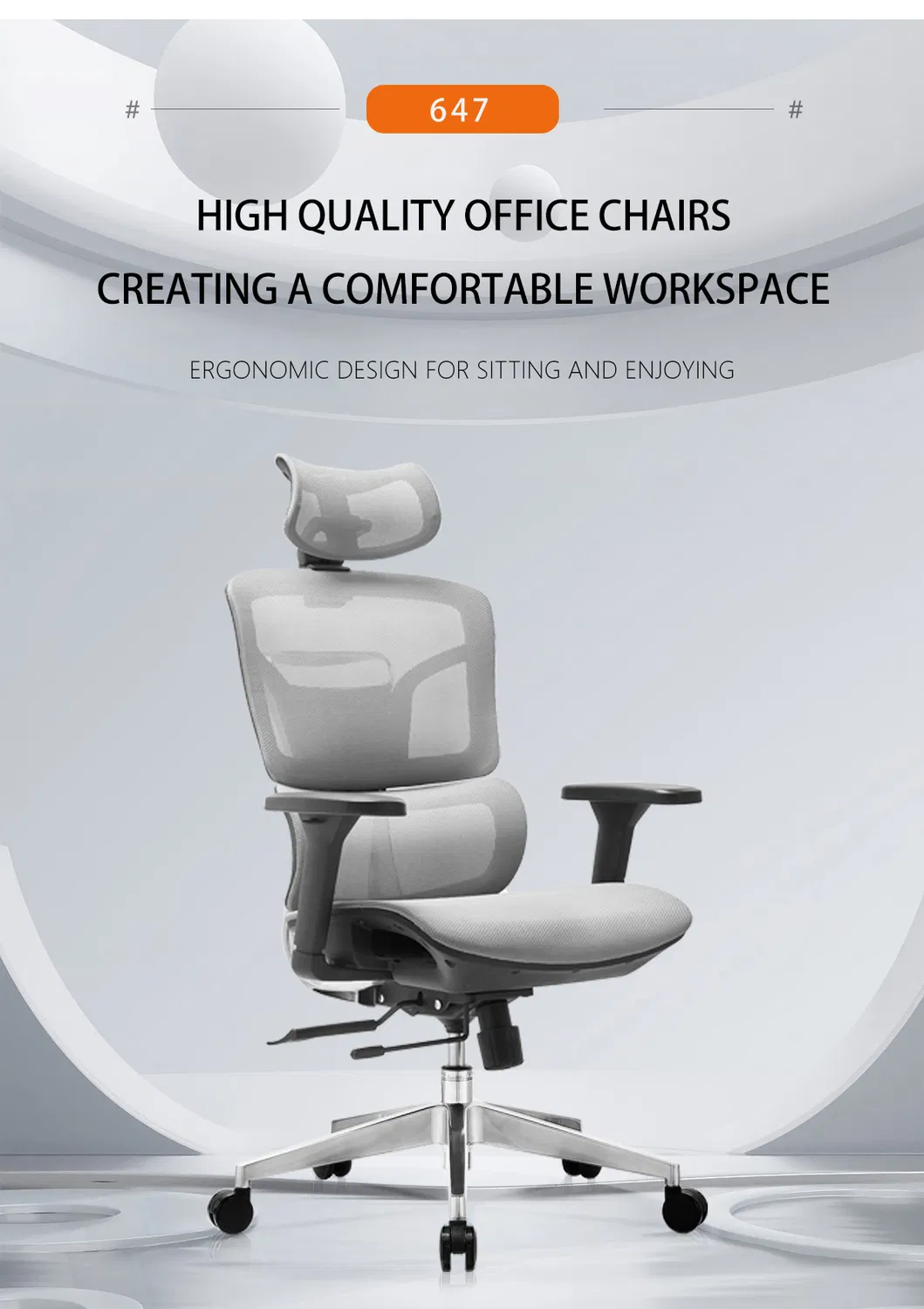 Ergonomic Chair View 1