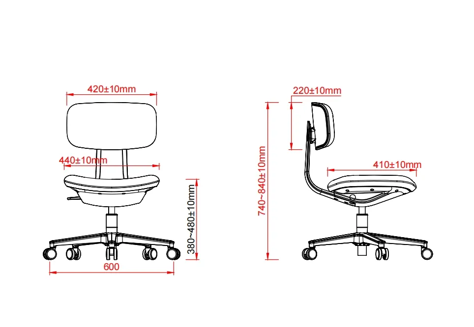 Ergonomic Computer Chair Detail 8