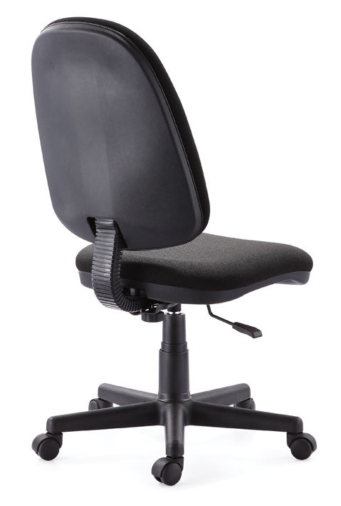 Reception Armless Task Drafting Office Chair with Back Support