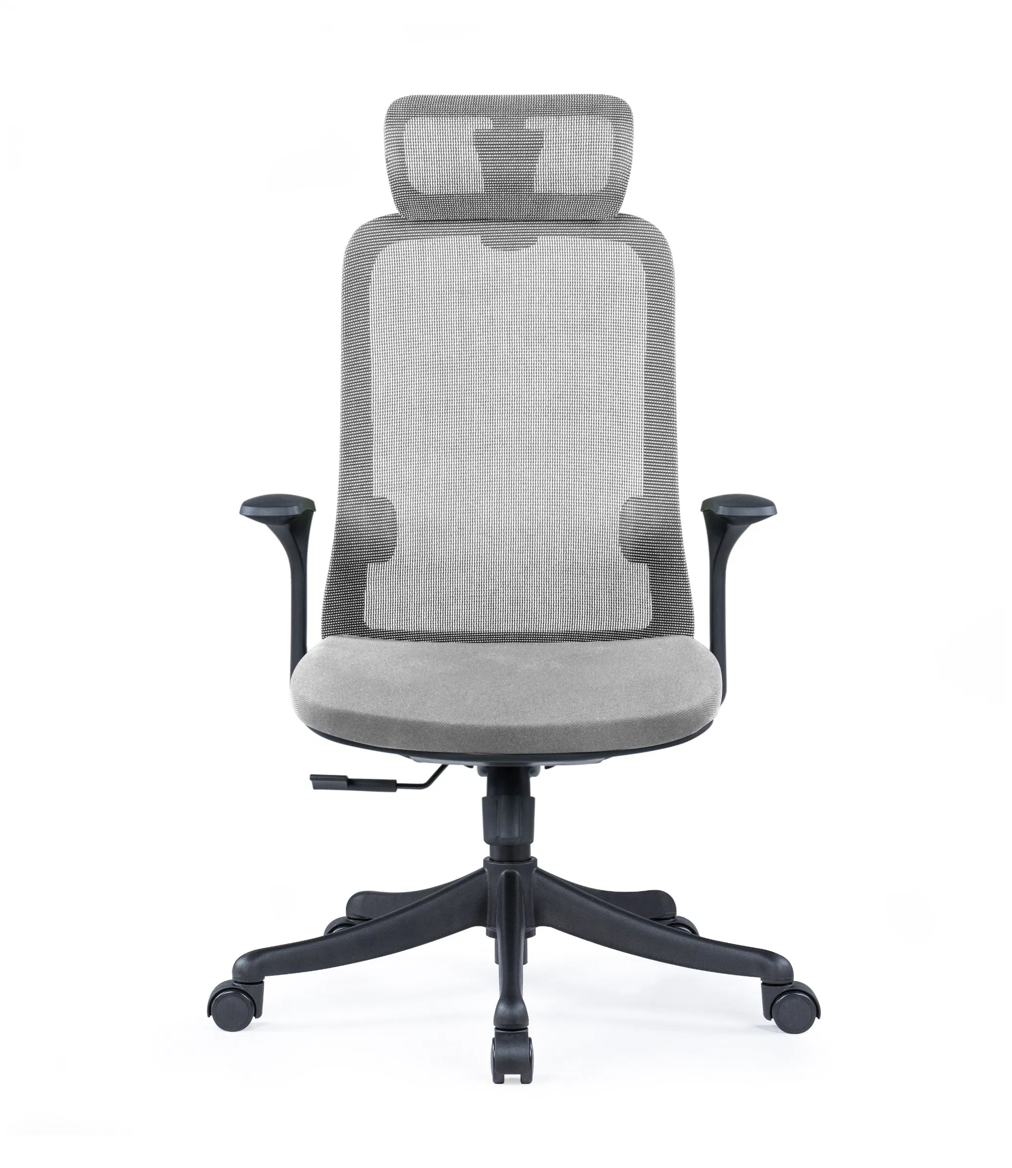 Armless Mesh Office Chair, Ergonomic Computer Chair with Lumbar Support, Height Adjustable Rolling Task Chair for Small Home Office