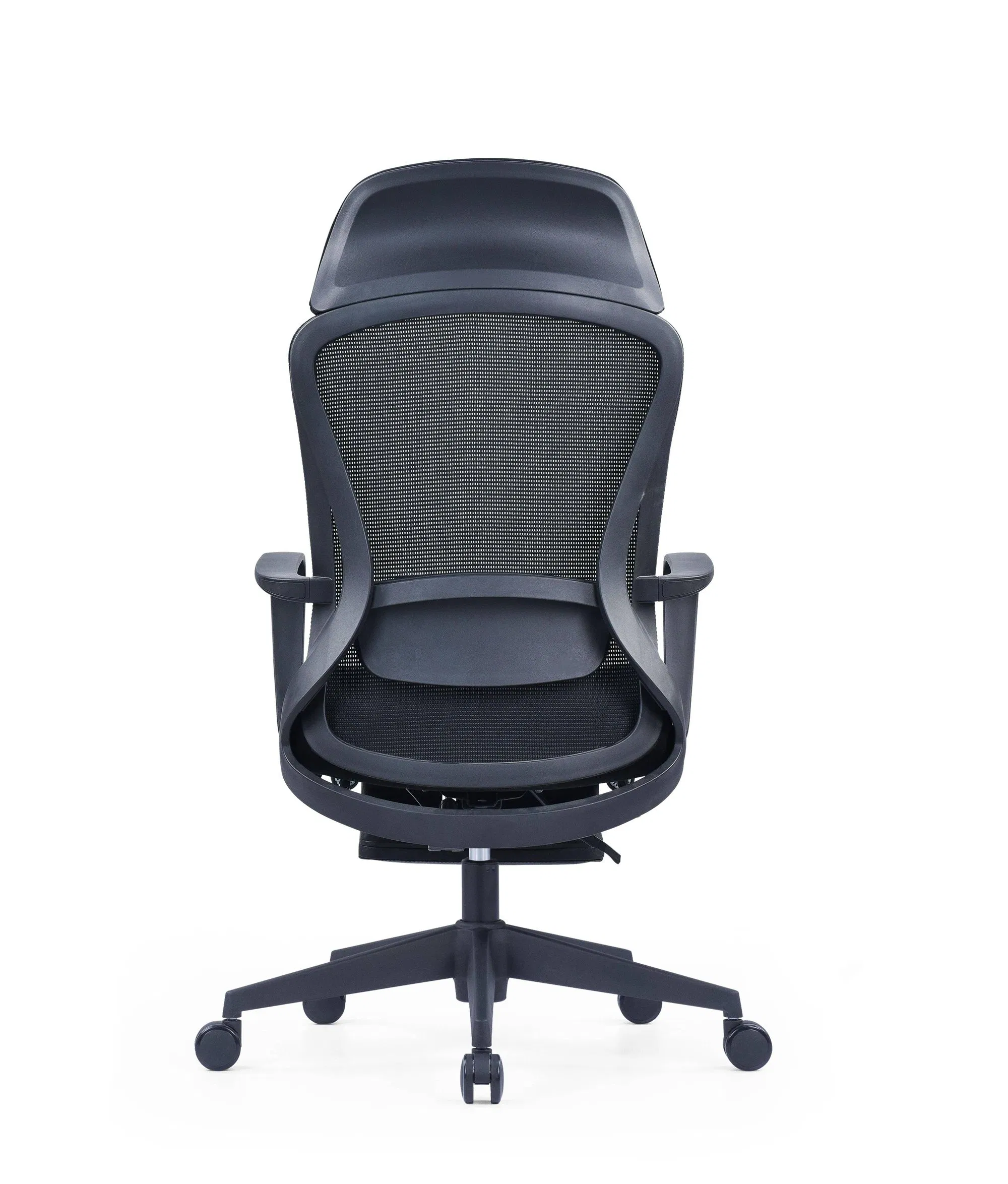 Breathable Mesh Recliner Desk Chair with Adjustable Headrest