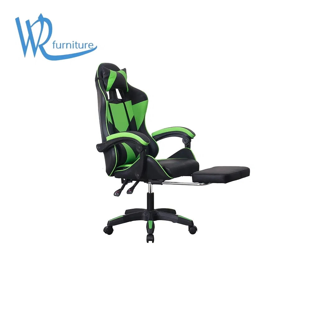 Home Office Ergonomic Gaming Chair with Adjustable Headrest and Lumbar Support