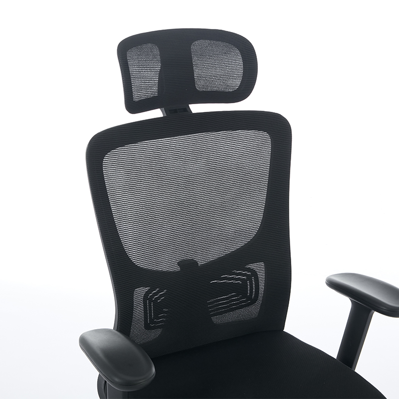 Adjustable Mesh Office Chair with Headrest Ergonomic Wholesale Swivel Computer Desk Chair for Long Hours Sitting Home Furniture