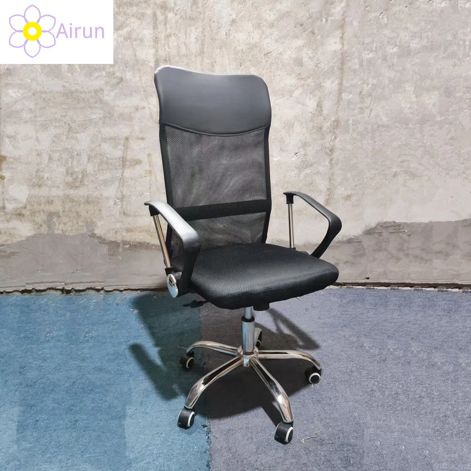 Wholesale Mesh Executive Ergonomic Computer Office Chair with Wheels Full Black Big and Tall Back Office Chairs for Obese People