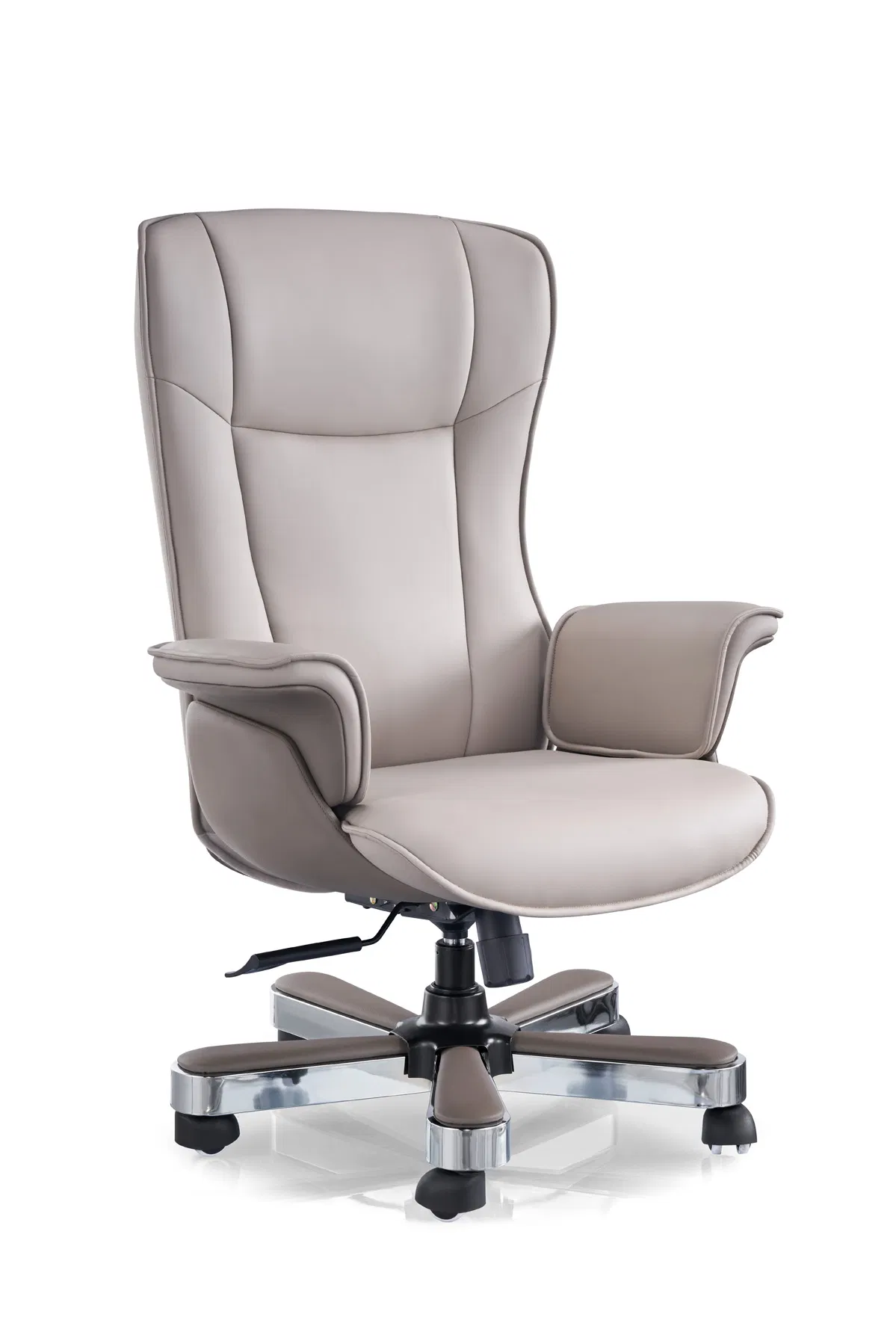 Luxury Office Furniture Big and Tall Modern Heavy Duty Ergonomic PU Leather Recliner Swivel Executive Chair for Manager Boss