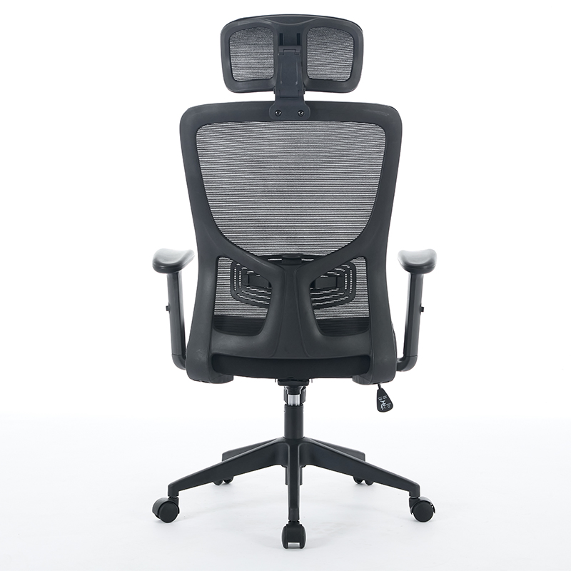 Adjustable Mesh Office Chair with Headrest Ergonomic Wholesale Swivel Computer Desk Chair for Long Hours Sitting Home Furniture