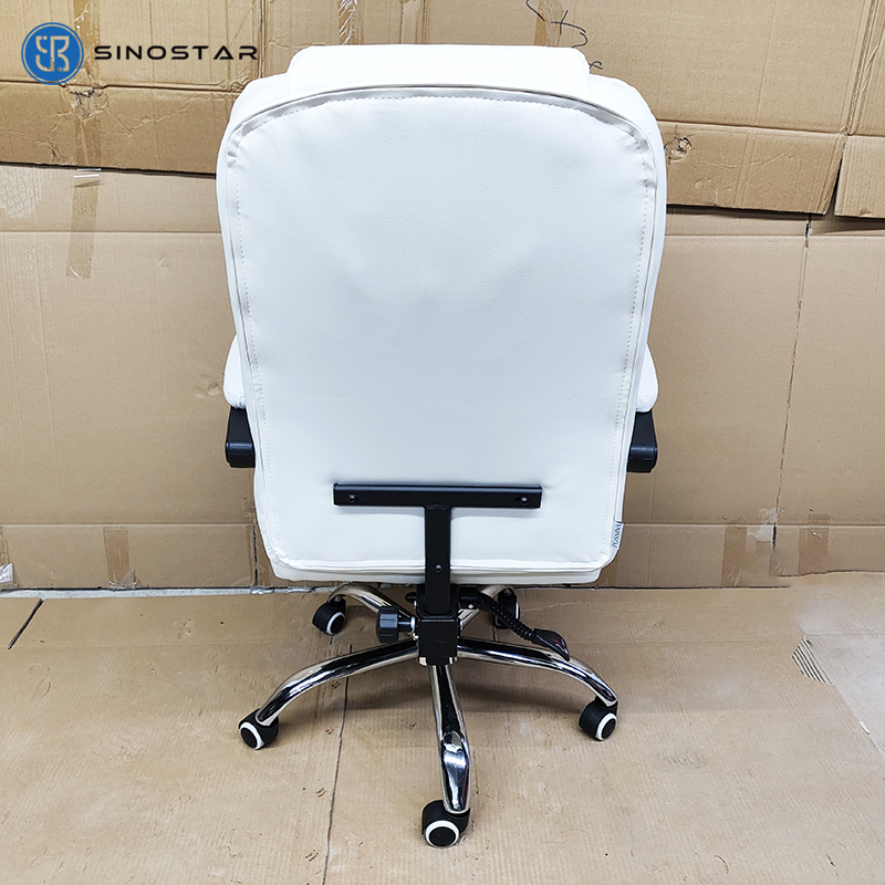 Professional Managerial Office Chair with Reinforced Frame and Supportive Design