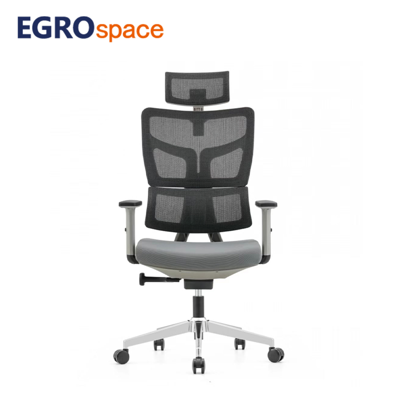 Egrospace Ergonomic Wholesale High Back Executive Office Headrest Lumbar Support Mesh Chair