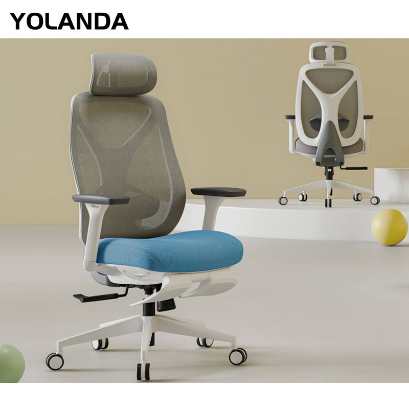Yolanda China Wholese Modern Ergonomic Mesh Office Chair Swivel Comfortable Big Size Heavy-Duty Chairs for Office Furniture