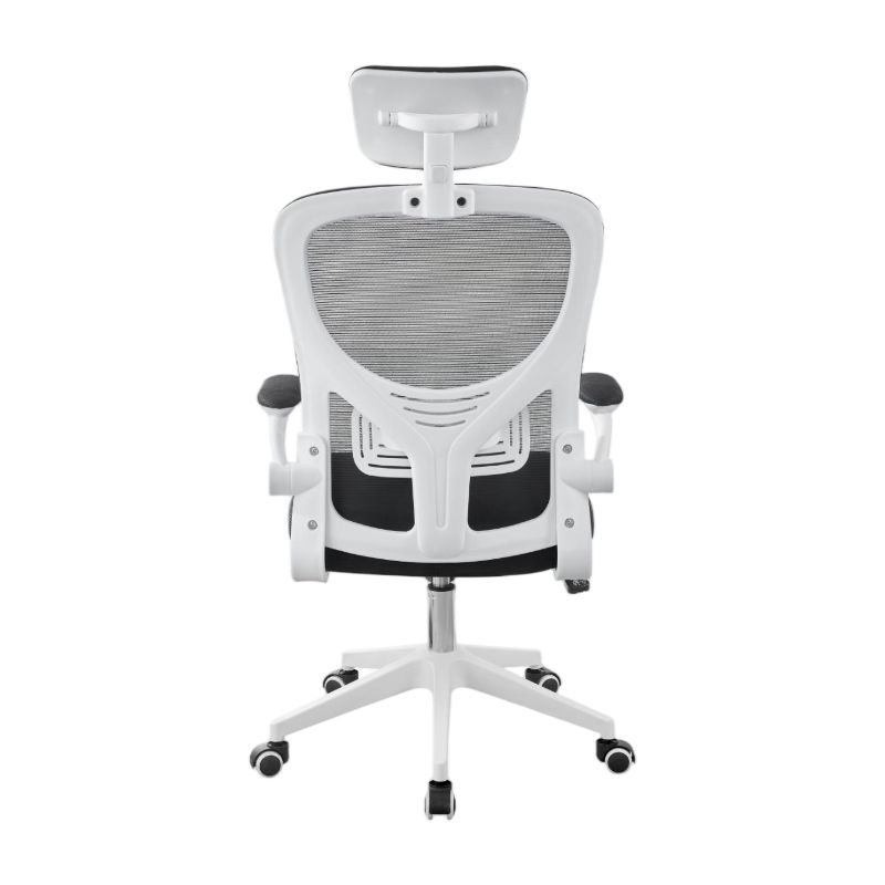 Wholesale with Wheels/Headrest High Back Lift Revolving Adjustable Mesh Swivel/Ergonomic Office Chair for Executive/Boss/Staff/Director/Computer/Home