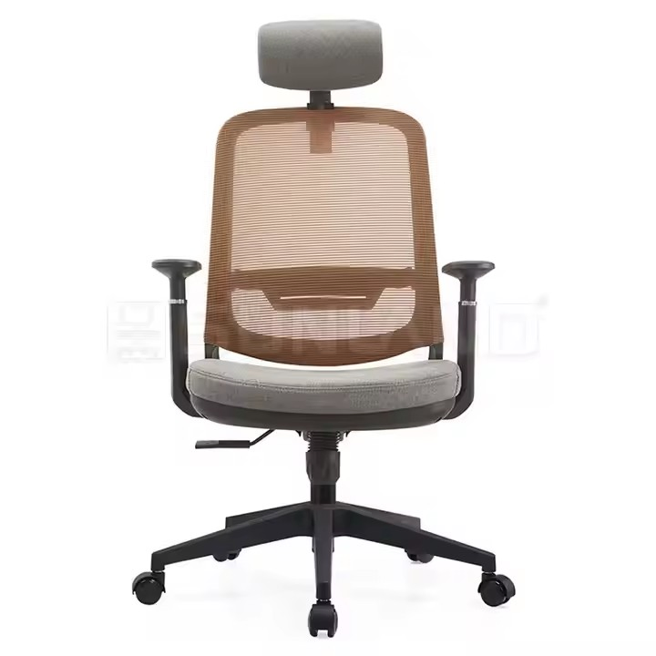 Stylish Executive Desk Chair with Breathable Mesh Design