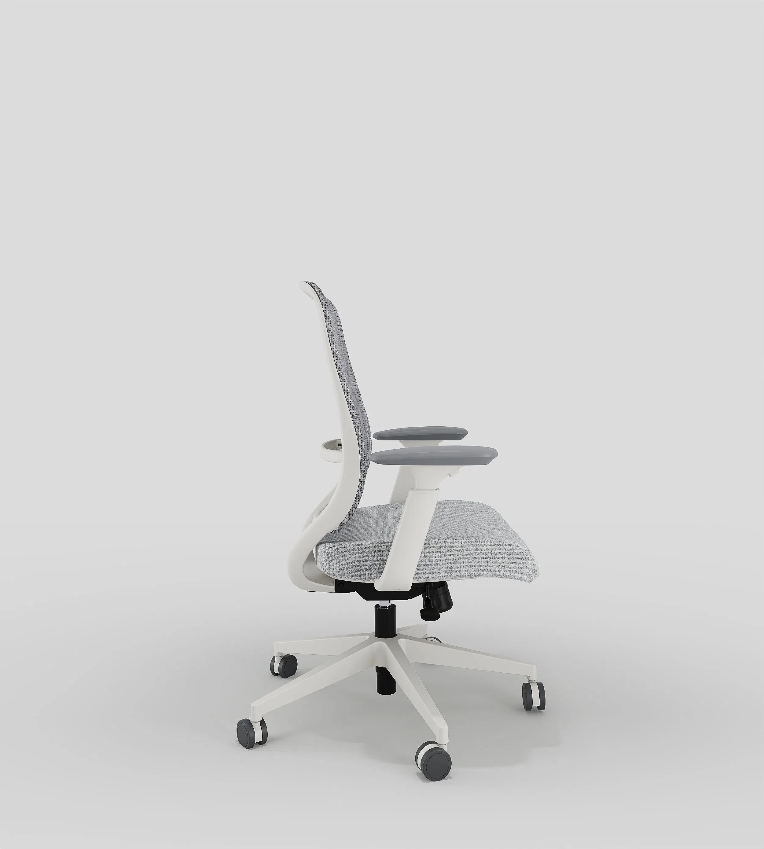 Ergonomic Office Chair with 3D Armrests Mesh Back Swivel Chair for Long Hour Sitting
