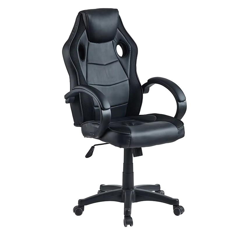 High Quality Ergonomic Computer PU Leather Racing Gaming Office Reclining High-Back Executive Swivel Revolving Budget-Friendly Chair