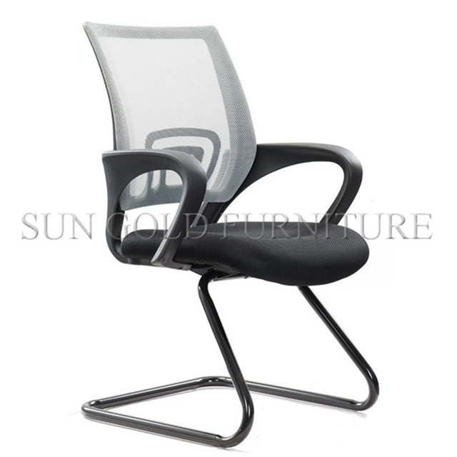 Green Armless Office Computer Chair (SZ-OC150)